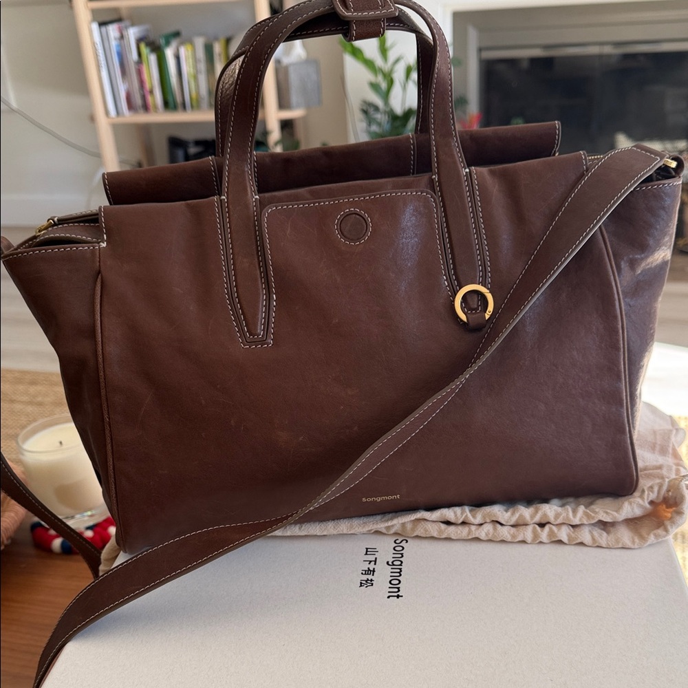 Songmont Yore Small Leather Duffle Bag